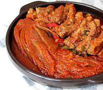 Braised back rib(pork) and Kimchi 등갈비김치찜 (20250908~20250925)