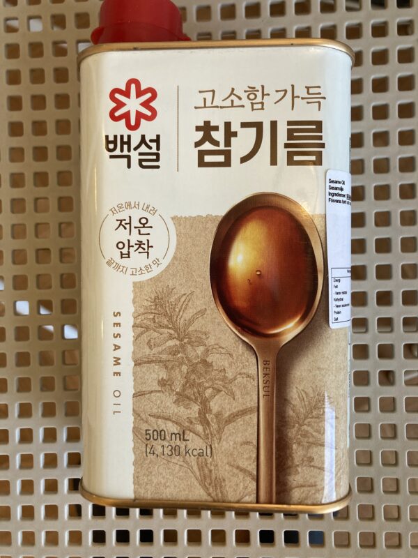 Sesam olja 500ml 참기름