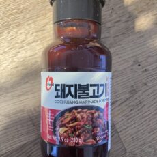 marinerad sås 280g för SPICY bbq 고추장불고기소스