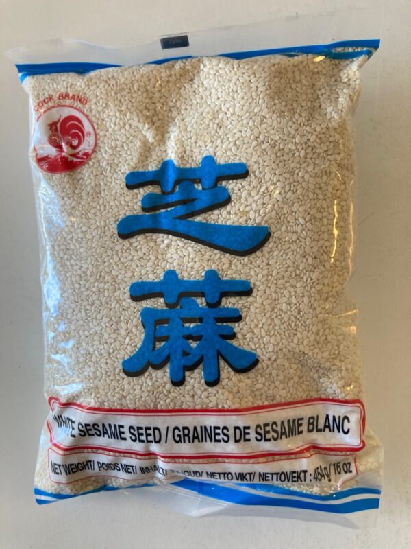 Vita Sesamfrön 454g,백참깨